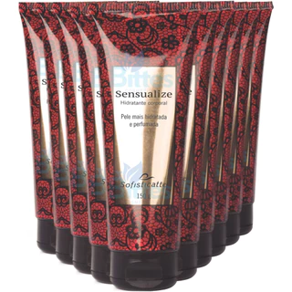 10 HIDRATANTE SENSUALIZE SOFISTICATTO COSMÉTICOS CORPORAL PELE HIDRATADA