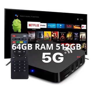 APARELHO CONVERSOR SMART TV ANDROID 12.1 RAM DE 128GB E 512GB DE ROM
