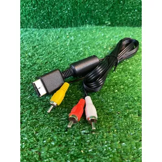 Cabo Av Audio E Video Rca Para Playstation 1, Ps2 E Ps3