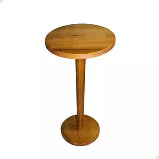 Mesa De Montar Média 49 Cm Com Pés De Rosquear Madeira Retrô e Rústica