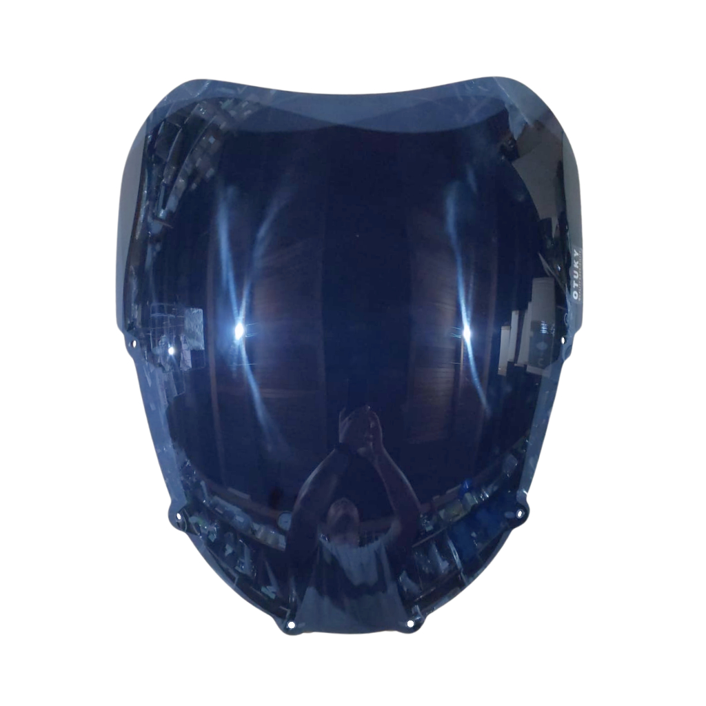Bolha Parabrisa Zx 11 1993 2001 6 Furos Cristal Fumê Escuro