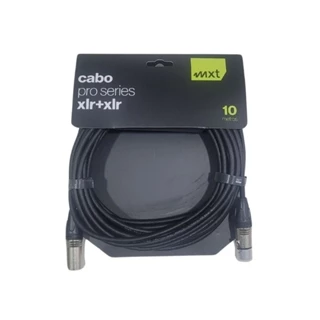 CABO DE MICROFONE - MXT - XLR BALANCEADO 10 e 5 METROS