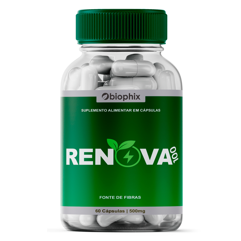 Renova100 Original 60 Cápsulas - Fórmula de Rápida Absorção Renova 100 ...