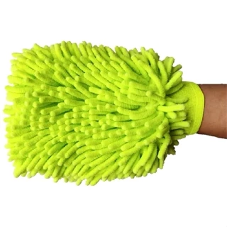 Luvas Multiuso Microfibra Chenille Premium Lavagem Automotiva Carro Moto Caminhão 25x14x2.5Cm Verde Prático E Útil em Oferta na Shopee