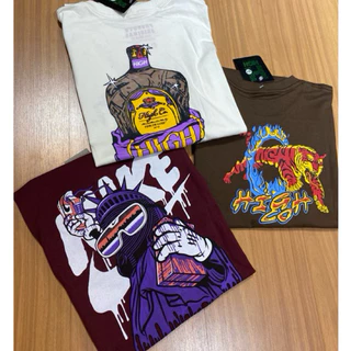 Kit 2 Camisetas Streetwear Unissex Padrão Site Skatista A MELHOR QUALIDADE
