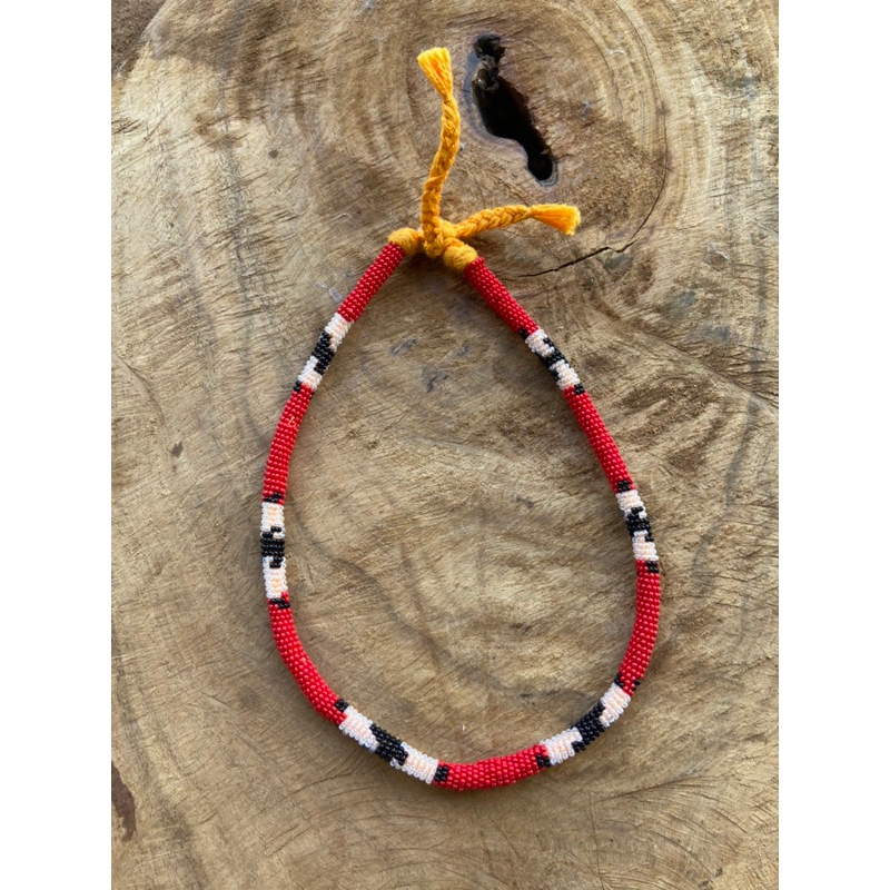 colar cobra coral indígena