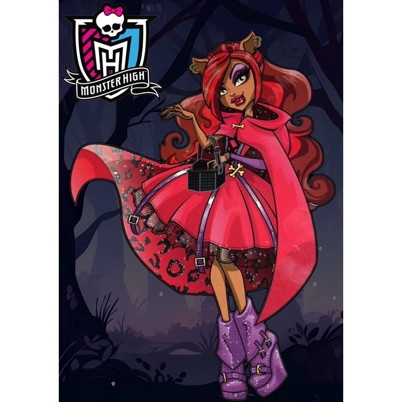 Monster High Reel Drama Clawdeen and top Little Dead Riding Hood