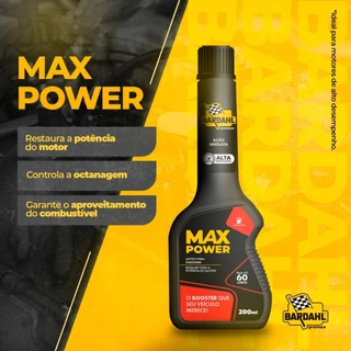 Aditivo Combustível Original Bardahl Max Power Booster Combustivel Maximizado 200ml