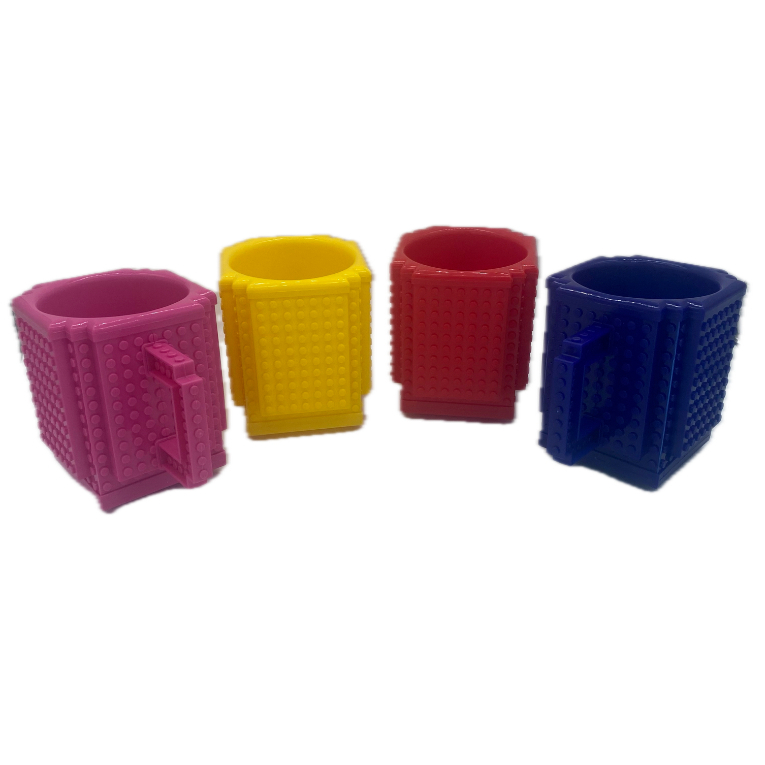 Caneca de Montar Inspirada na Lego