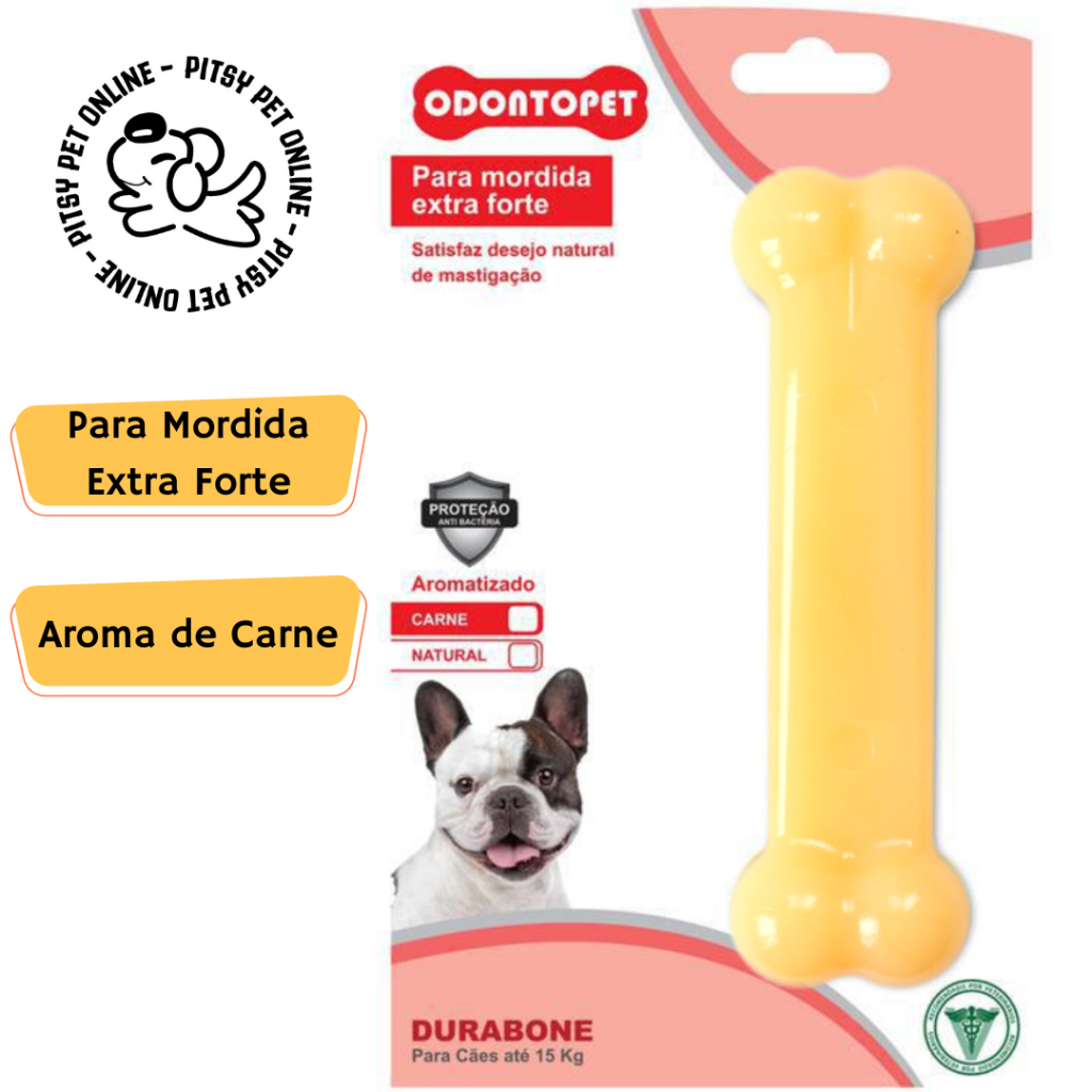 Brinquedo Super Resistente para Cachorro Odontopet Durabone