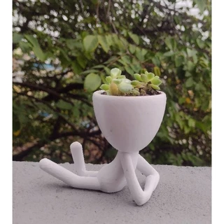 Vaso Robert Plant Relaxado Impressão 3D.