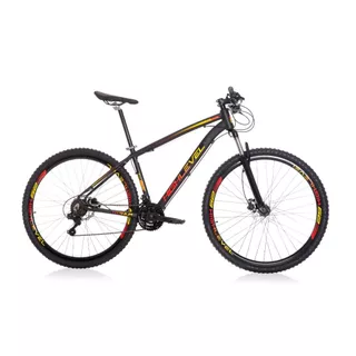 Bicicleta Aro 29 Alumínio Highlevel Freios A Disco 21 Vel
