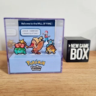 Diorama Cubo Pokémon Hall of Fame (6 Pokémon Personalizados)