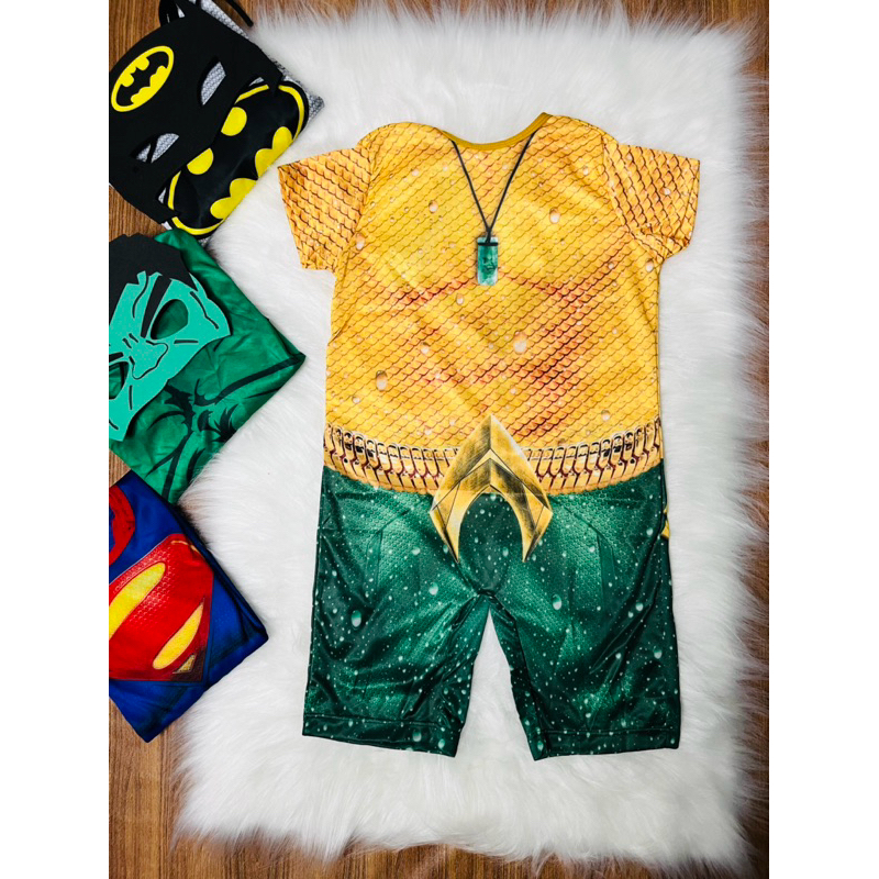 AQUAMAN FANTASIA INFANTIL TEMÁTICA | Shopee Brasil