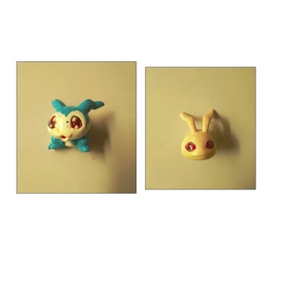 2 Colecionáveis Digimon: Koromon e Demi Veemon