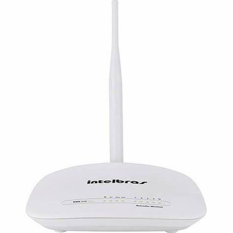 Roteador Intelbras Wireless WRN 240 slim 1 antena com fonte USADO