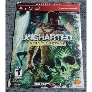 Uncharted Drake's Fortune PS3 mídia física