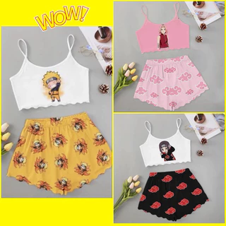 pijama de ondinha naruto personalizados - dormir adulto #sale conjunto