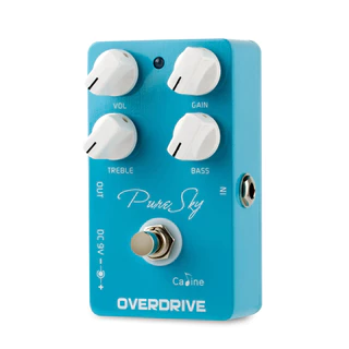 Pedal de guitarra Caline Pure Sky OD Pedal de efeito de guitarra Pure And Clean Overdrive True Bypass Acessórios para