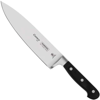 Tramontina Century Faca Chef 8" com Lâmina em Aço Inox e Cabo de Policarbonato e Fibra de Vidro