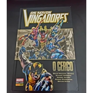 Os Novos Vingadores O Cerco Marvel Deluxe HQ Seminova Panini