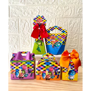 Kit Festa 10 Caixas Divertidamente Personaliza Lembrancinhas Caixinhas para festas PEGUE E MONTE