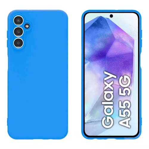 Capa Capinha Case Aveludada + Película Para Galaxy A55 5g
