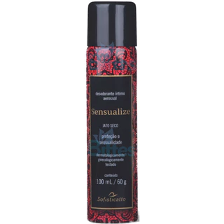 DESODORANTE ÍNTIMO SENSUALIZE SOFISTICATTO COSMÉTICOS JATO SECO