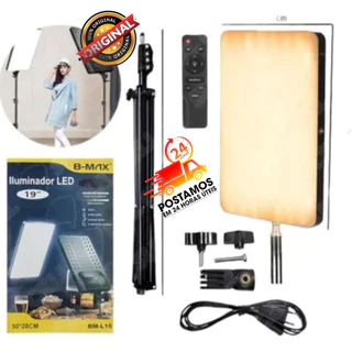 Luminária Ring Light Profissional Grande 19pol 40cm Tripé 2m BM-L16