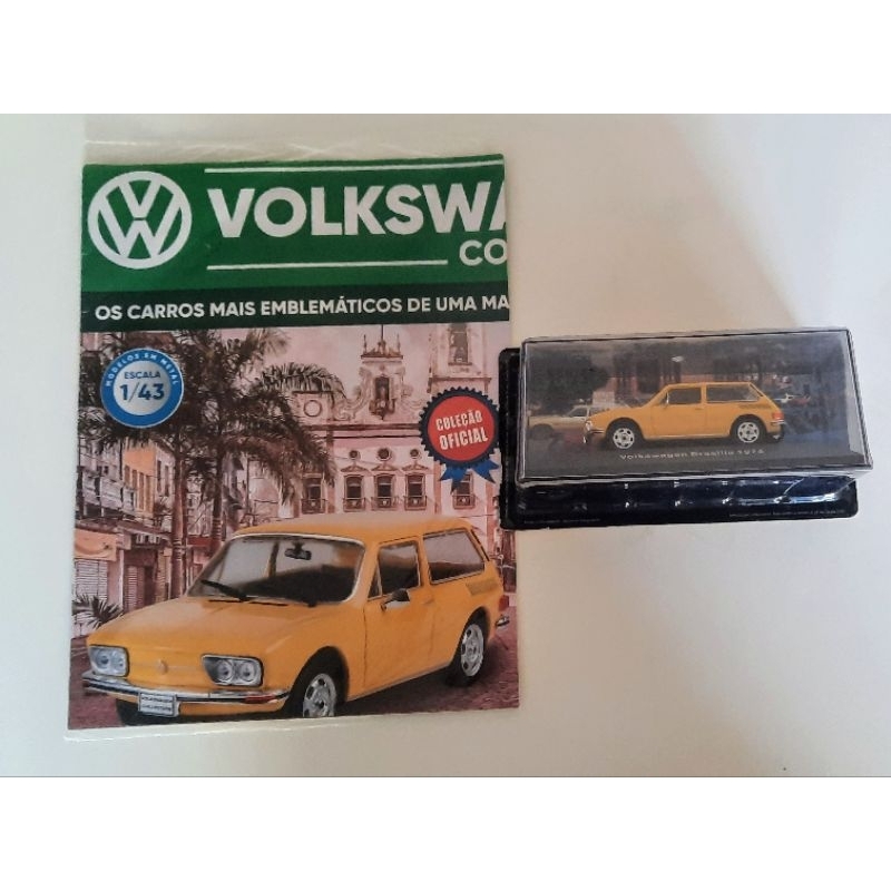 Golf V Miniature Miniature VW Brasilia 1974 1/24 Métal