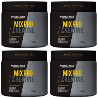 Kit X Creatina Monohidratada Mix Pro G Suplemento Probi Tica Shopee Brasil