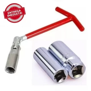 Chave Vela Articulada 16mm/21mm Automotiva Veicular