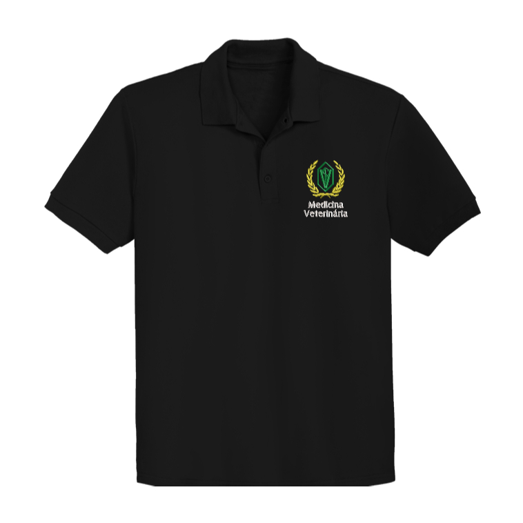 CAMISA POLO MEDICINA VETERINÁRIA - BORDADO