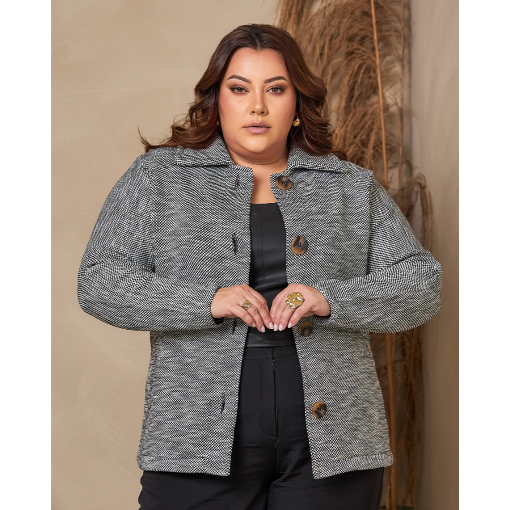 Plus Size Blusa De Frio Feminina Bem Quente Blusa Casaco Grosso De