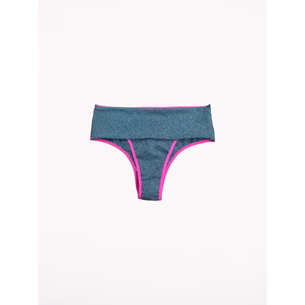Conjunto exclusivo 3 lingeries Modeladoras Cinta Alta Feminina