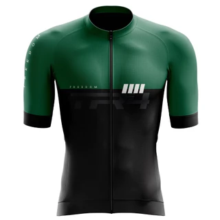 Camisa de Ciclismo Masculina Camiseta Manga Curta Premium Preta Verde Roupa Bike Pedal Mtb