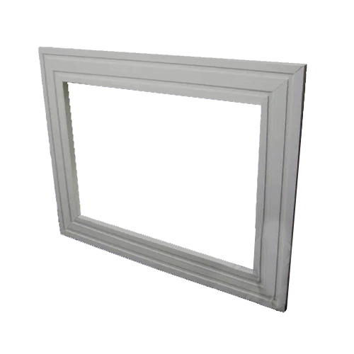 Moldura de XPS 7cm p/ guarnição de portas janelas ar condicionado roda meio cantoneira não é isopor eva gesso xps7mo70