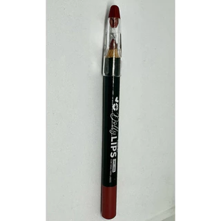 Lápis labial Pink21 Dolly lips super macio, contorno para lábios com apontador