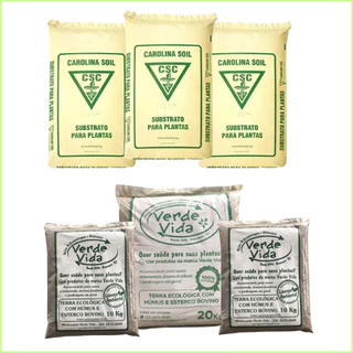 Carolina Soil Substrato Ou Verde Vida Terra Adubada – Qualidade e Nutrição para Seu Jardim! JD