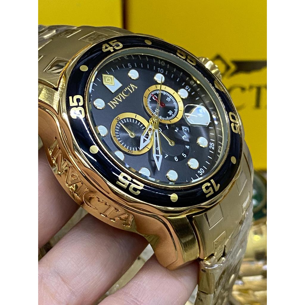 Relogio Masculino Pro Diver Scuba Lançamento Folheado Com Caixa