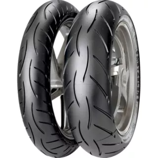 Kit com 02 Pneus Metzeler Sportec M5 110/70R17 + 140/70R17 MT03 R3 FAZER