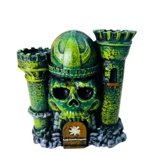 Boneco Colecionável Castelo Grayskull He Man Desenho Estátua de Resina