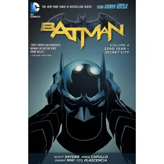 Batman Ano Zero HQ (Novo/Lacrado) em Ingles Capa Dura - Zero Year Secret City (The New 52)