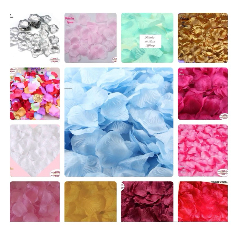 PÉTALAS DE ROSA ARTIFICIAL 100 unds. | Shopee Brasil