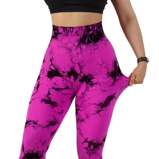 Tie-dye Leggings Calças de Yoga Fitness femininas Calças Leggings Esportivas calça gringa