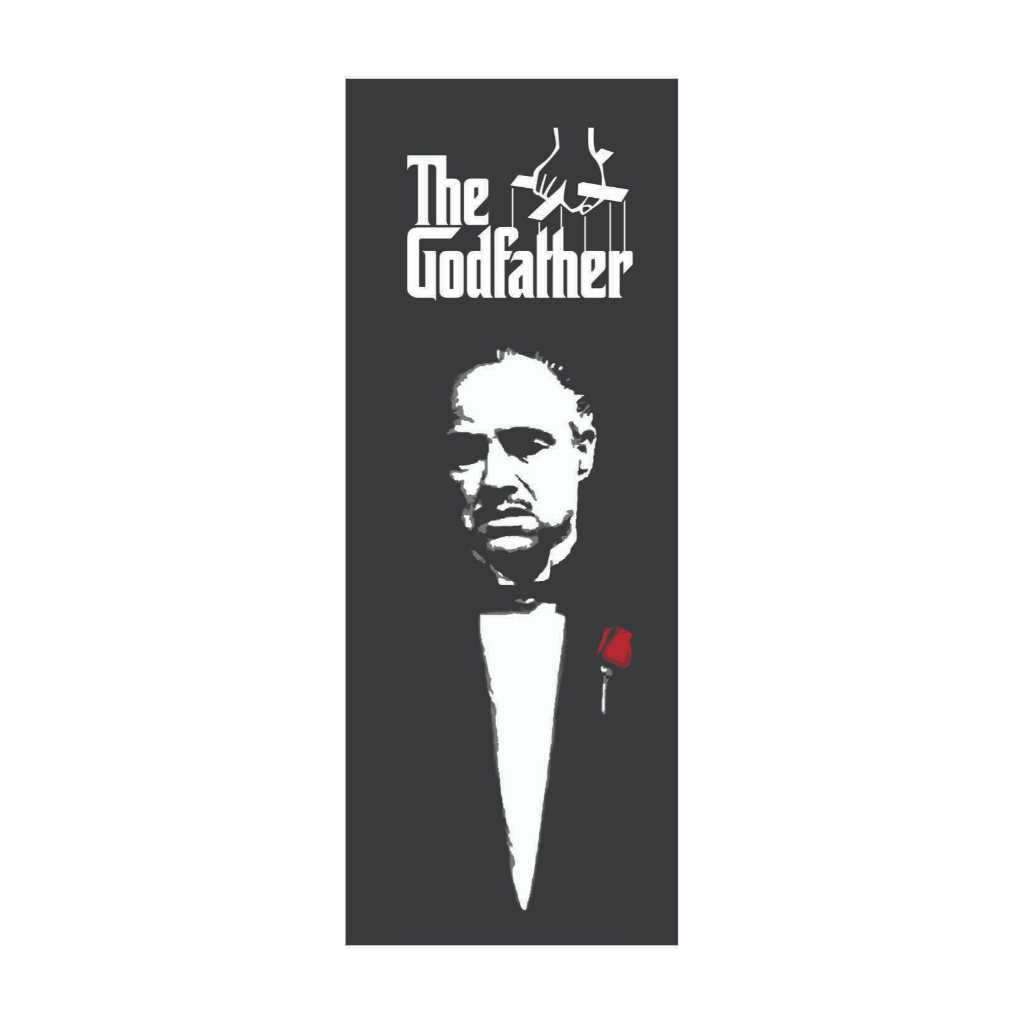 Adesivo decorativo Para Porta Poderoso Chefão The Godfather Mod. 402 ...