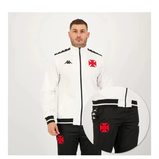 AGASALHO VASCO DA GAMA CONJUNTO JAQUETA E CALÇA KAPPA ORIGINAL