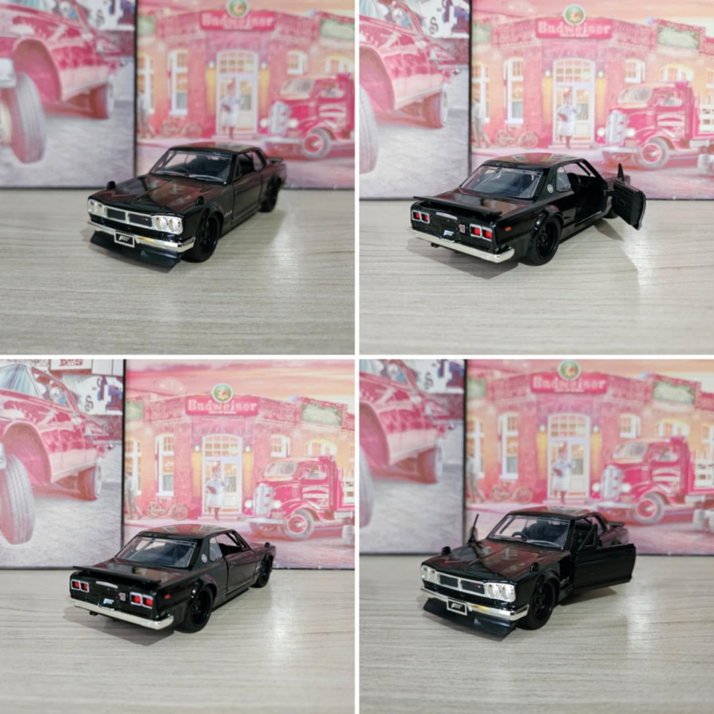 Miniatura Velozes e Furiosos 1:32 Jada Eclipse Honda S2000 Nissan