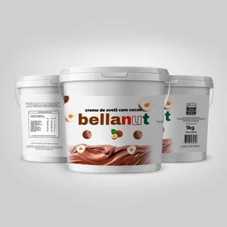 BELLANUT CREME DE AVELÃ 1KG (SIMILAR A NUTELLA)