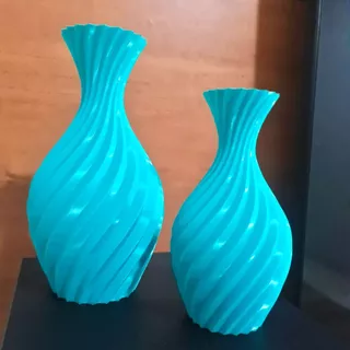 KIT 2 Vasos Espiral Moderno / Decoração / Casa Nova